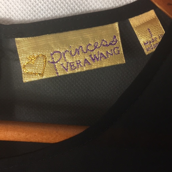 Vera Wang Princess Black Dress - Picture 2 of 5